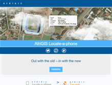 Tablet Screenshot of locateaphone.co.za